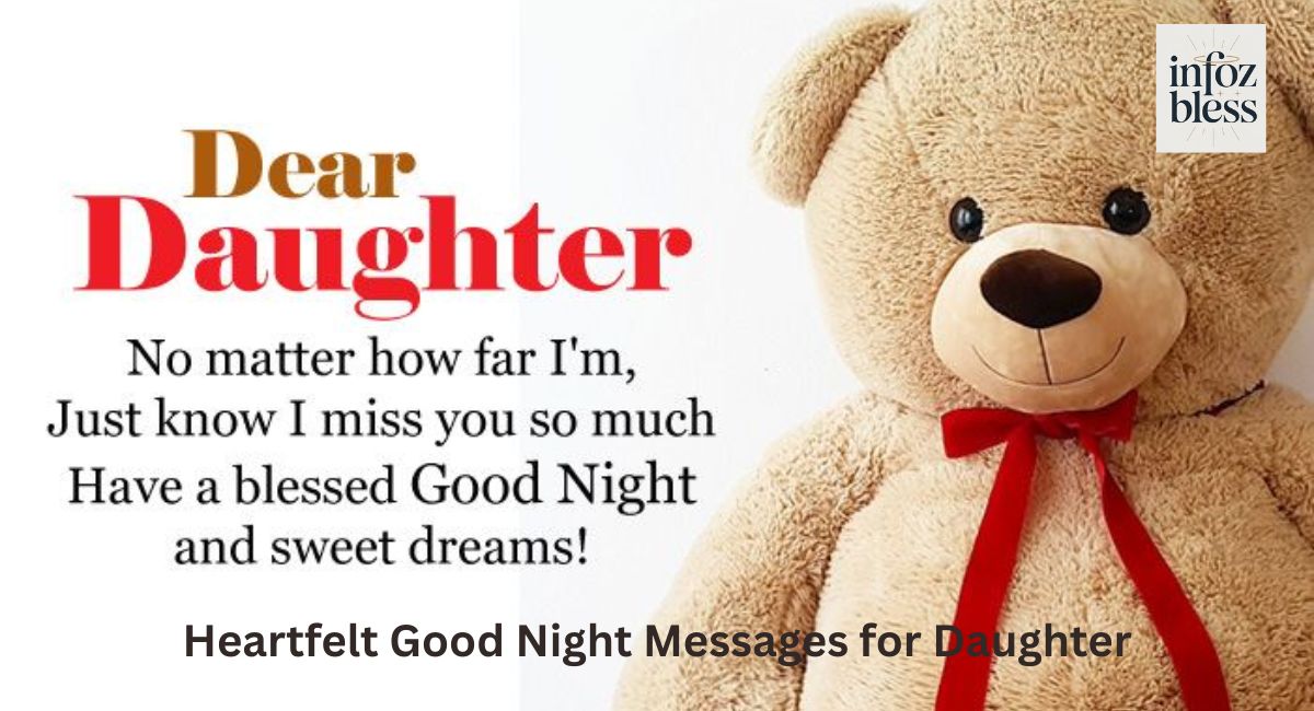 Heartfelt Good Night Messages for Daughter