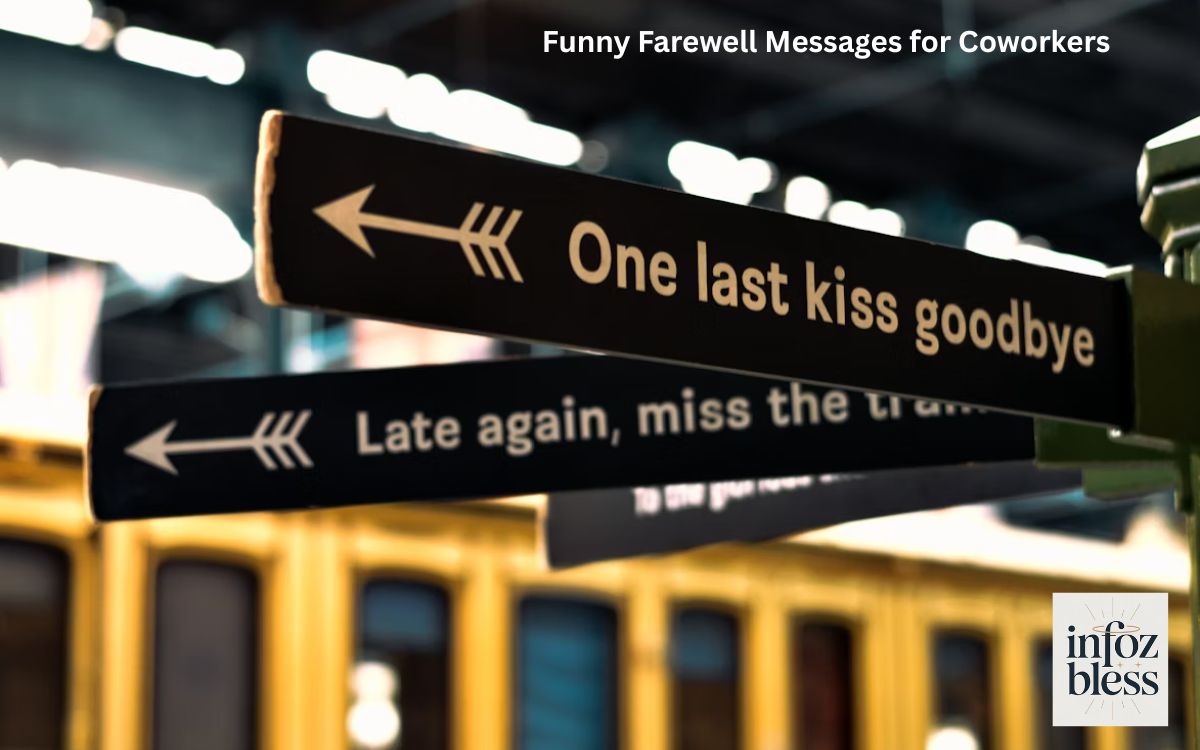 Funny Farewell Messages for Coworkers
