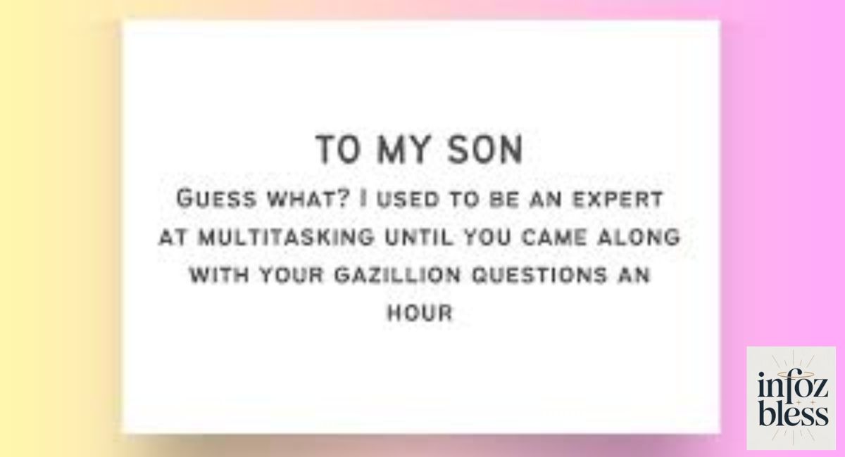 Funny Messages from Mom