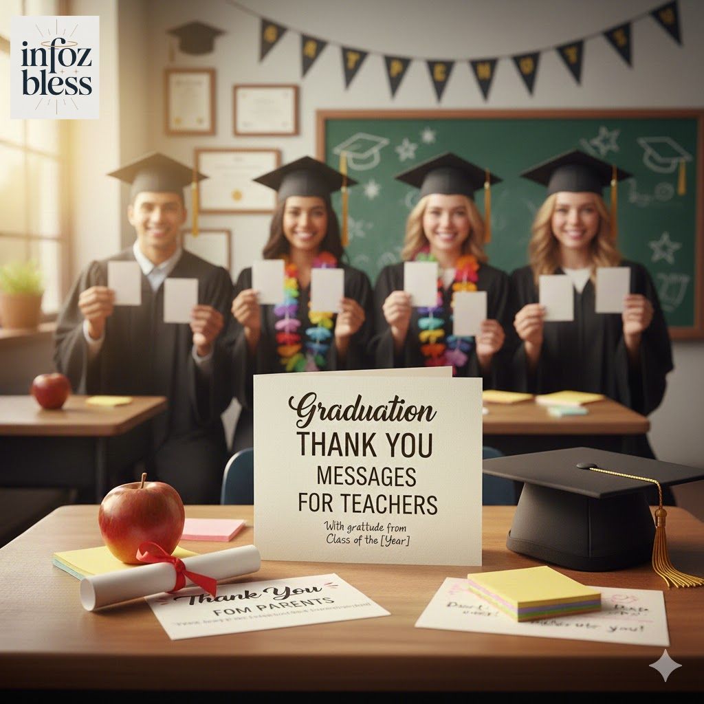 Graduation Thank You Messages for Teachers