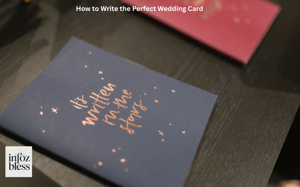 How to Write the Perfect Wedding Card