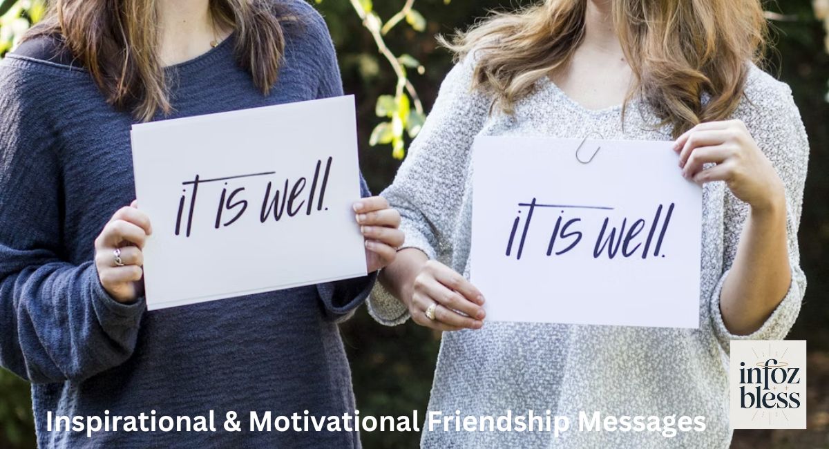 Inspirational & Motivational Friendship Messages