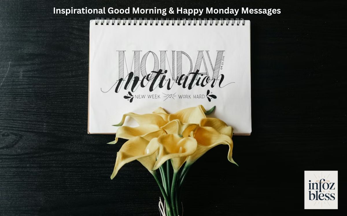 Inspirational Good Morning & Happy Monday Messages
