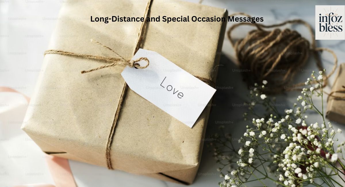 Long-Distance and Special Occasion Messages
