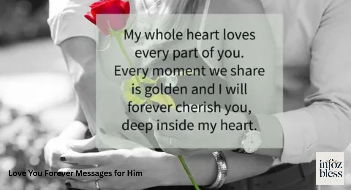 Love You Forever Messages for Him