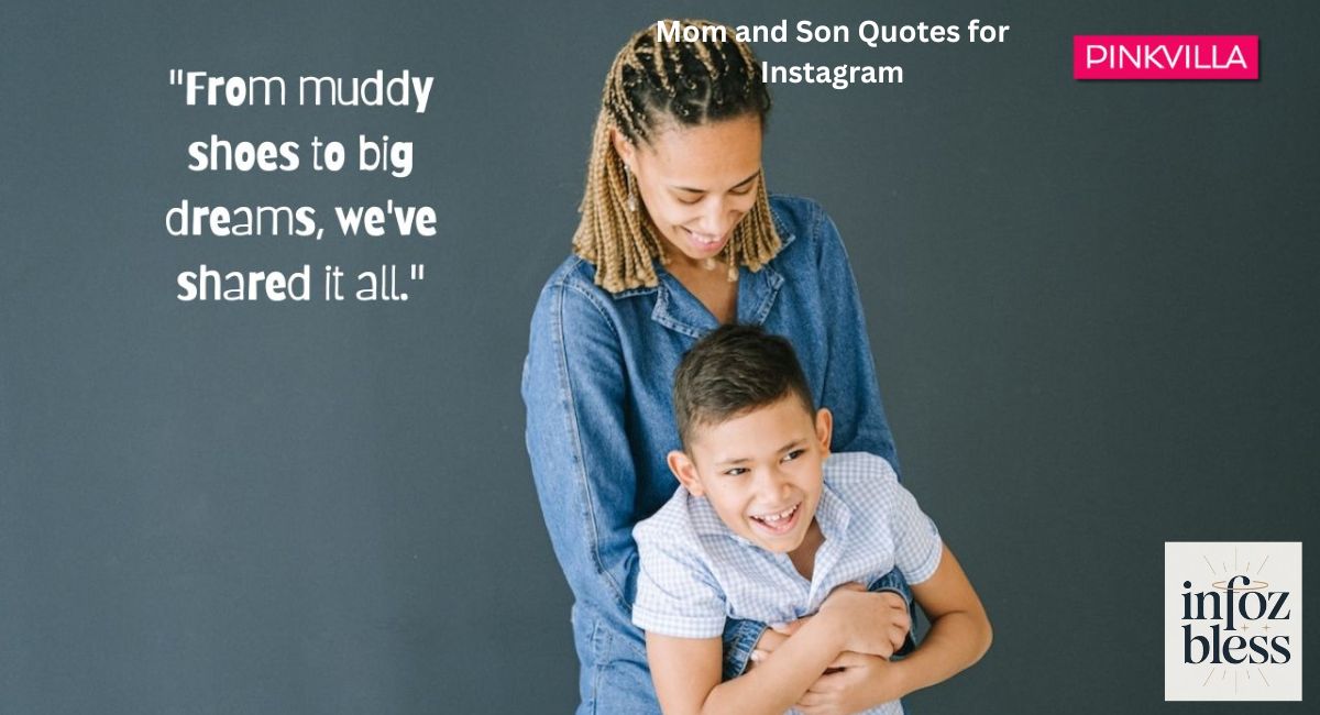Mom and Son Quotes for Instagram