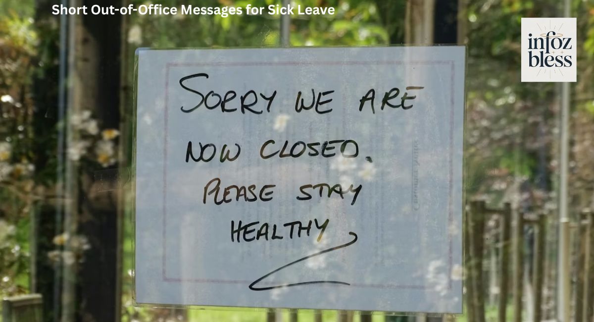 Short Out-of-Office Messages for Sick Leave