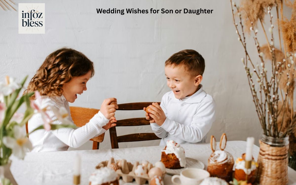 Wedding Wishes for Son or Daughter