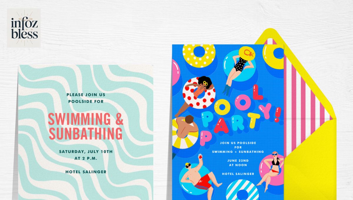 What to Include in a Pool Party Invitation