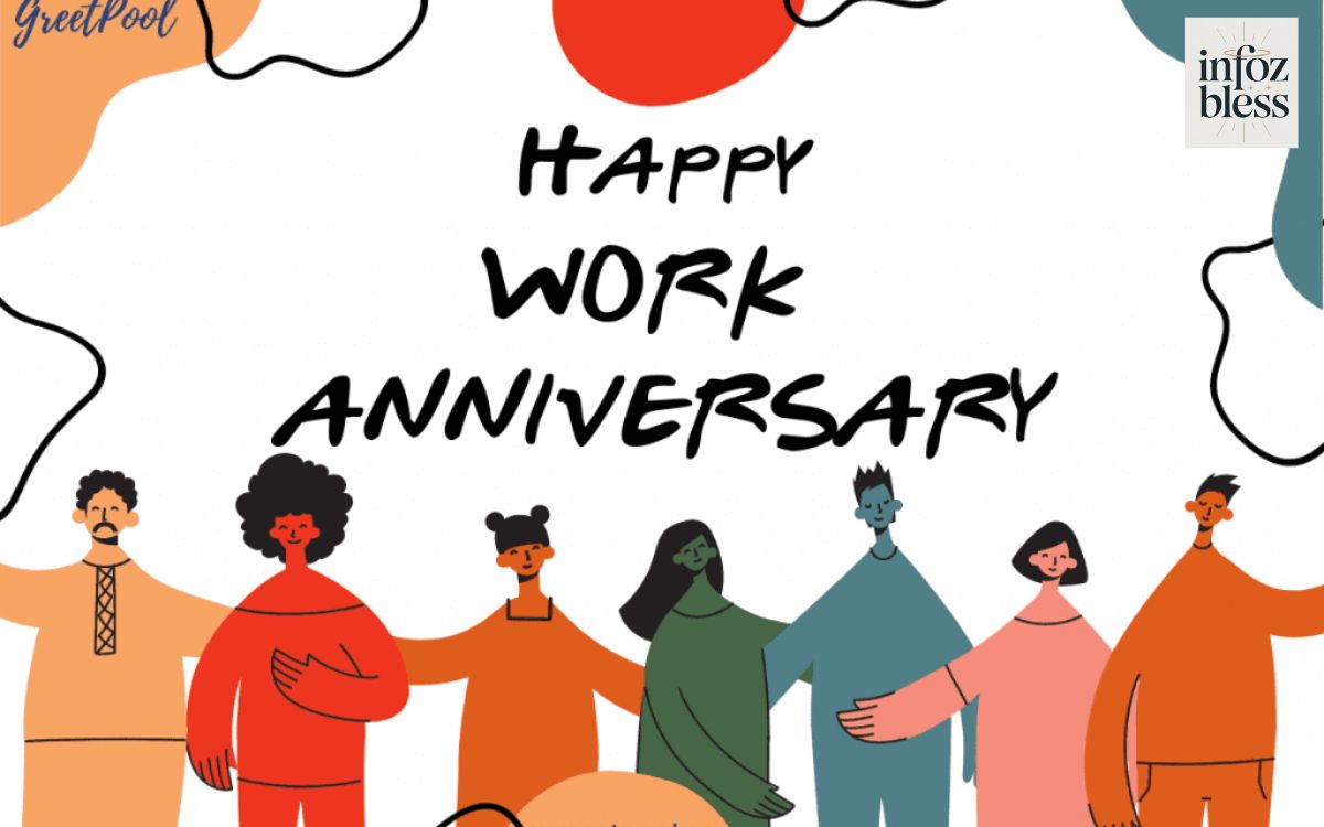Work Anniversary Wishes for Team Members