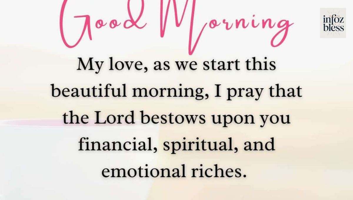 Good Morning Prayers for Her Health, Joy & Well-Being