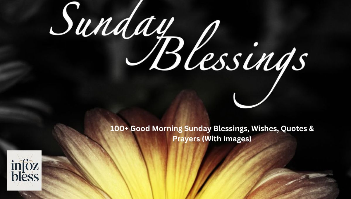 Good Morning Sunday Blessings