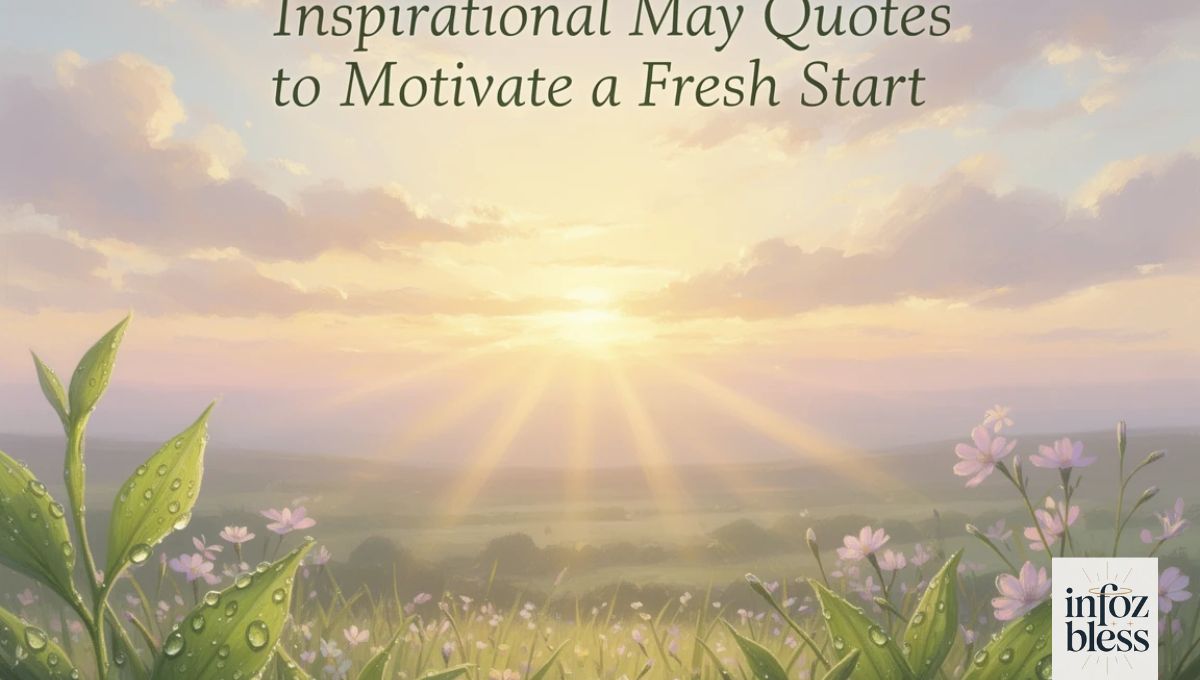 Inspirational May Quotes to Motivate a Fresh Start