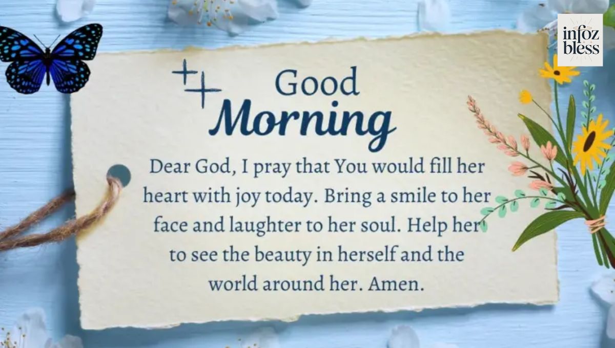 Sweet Good Morning Prayers to Make Her Smile