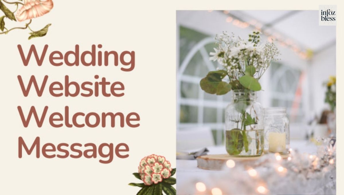 Wedding Website Welcome Message