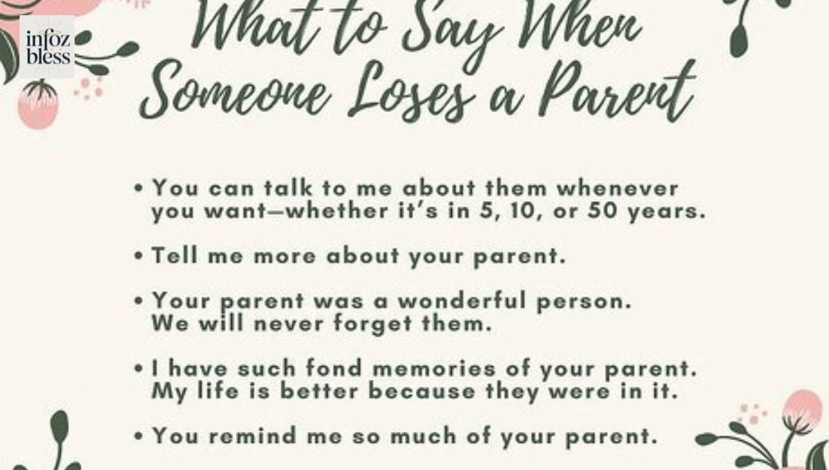 What to Say When Someone Loses Their Father