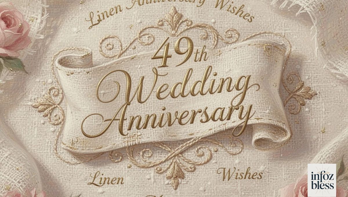 49th Wedding Anniversary Quotes (Linen Anniversary Wishes & Messages)