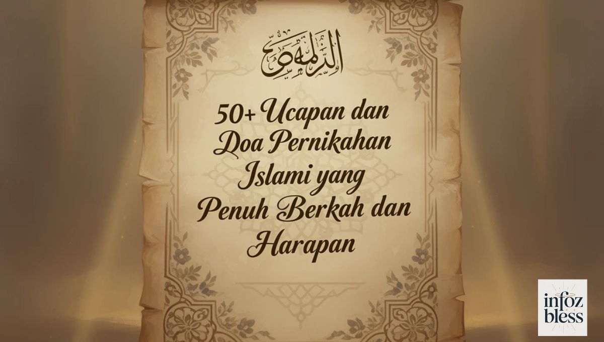 50+ Ucapan dan Doa Pernikahan Islami yang Penuh Berkah dan Harapan