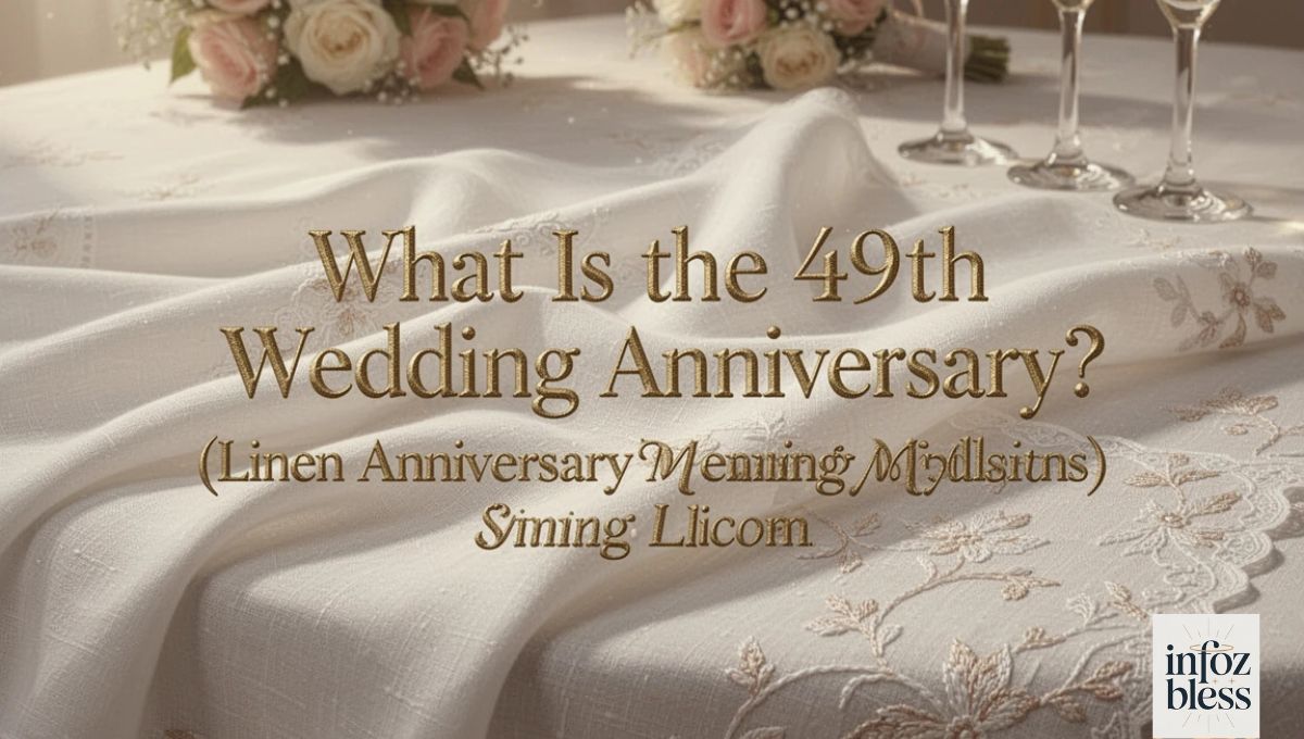 What Is the 49th Wedding Anniversary? (Linen Anniversary Meaning & Symbolism)