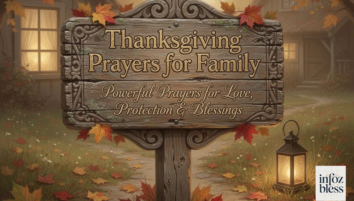 Thanksgiving Prayers for Family: Powerful Prayers for Love, Protection & Blessings