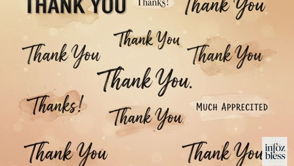 Short and Simple Thank You Phrases for Quick Gratitude