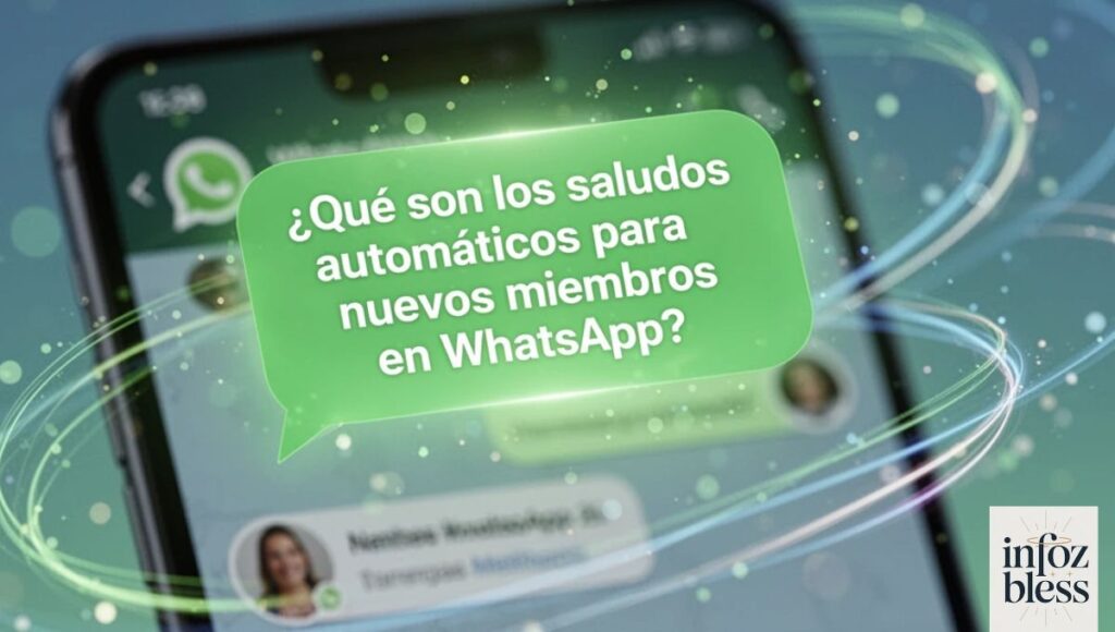 ¿Qué son los saludos automáticos para nuevos miembros en WhatsApp?