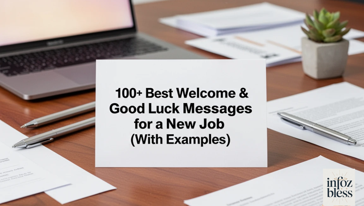 100+ Best Welcome & Good Luck Messages for a New Job (With Examples)