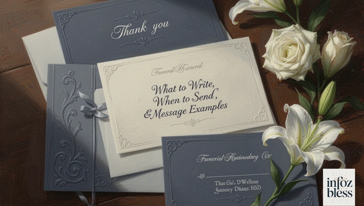 Funeral Thank You Cards: What to Write, When to Send & Message Examples