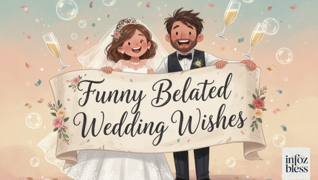 Funny Belated Wedding Wishes