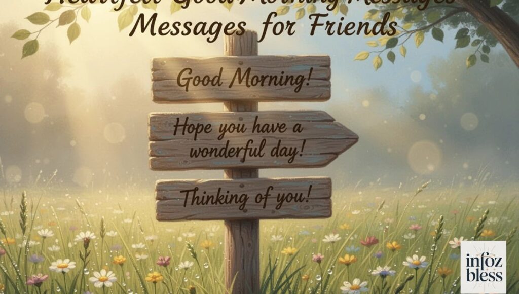 Heartfelt Good Morning Messages for Friends