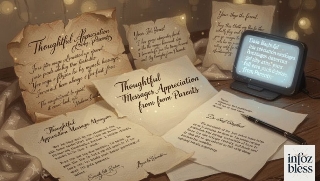 Thoughtful Appreciation Messages from Parents