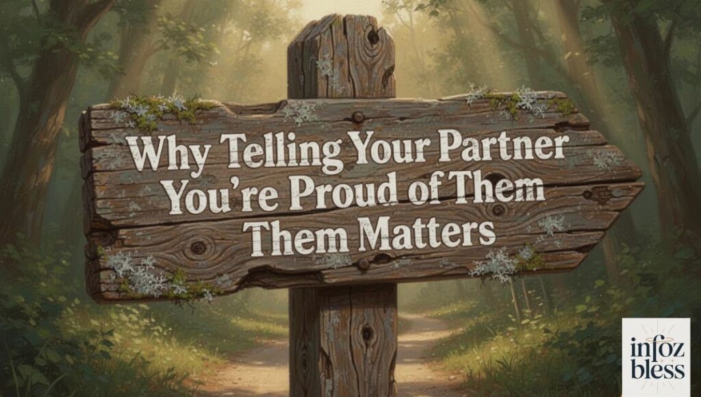 Why Telling Your Partner You're Proud of Them Matters